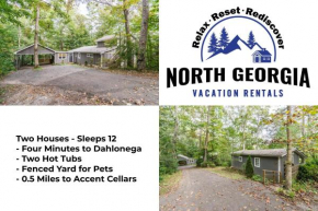 New Listing! Two Houses - 4 Minutes to Dahlonega